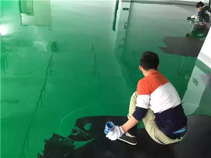 渝水下面给你一份环氧地坪漆施工的完整流程